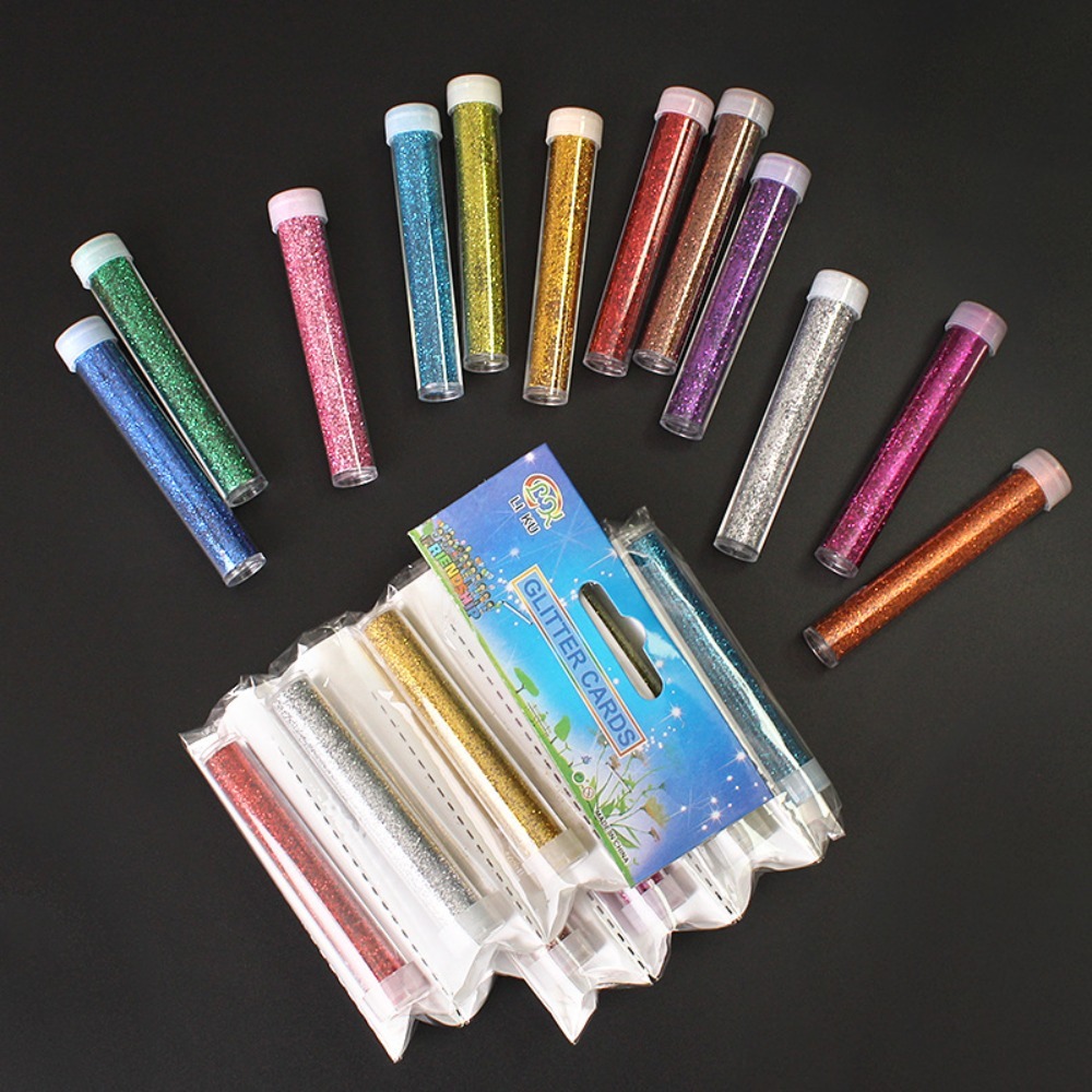 Candle Making Event - 그림 그리기에 적합한 12가지 색상의 글리터,