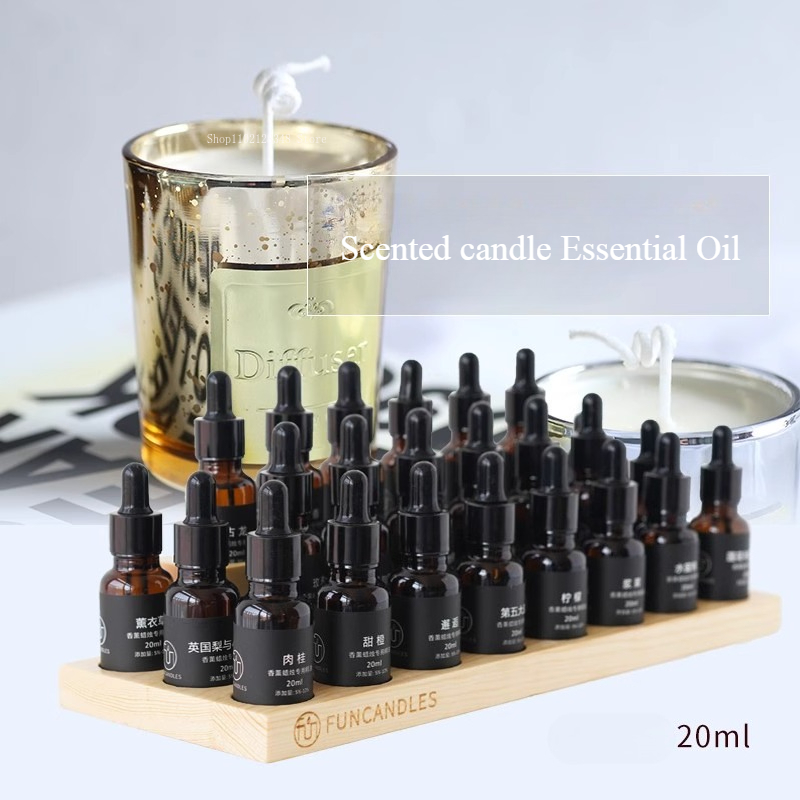 Candle Making Oil Scents - 20ml 천연 식물 향기로운 촛불 에센셜