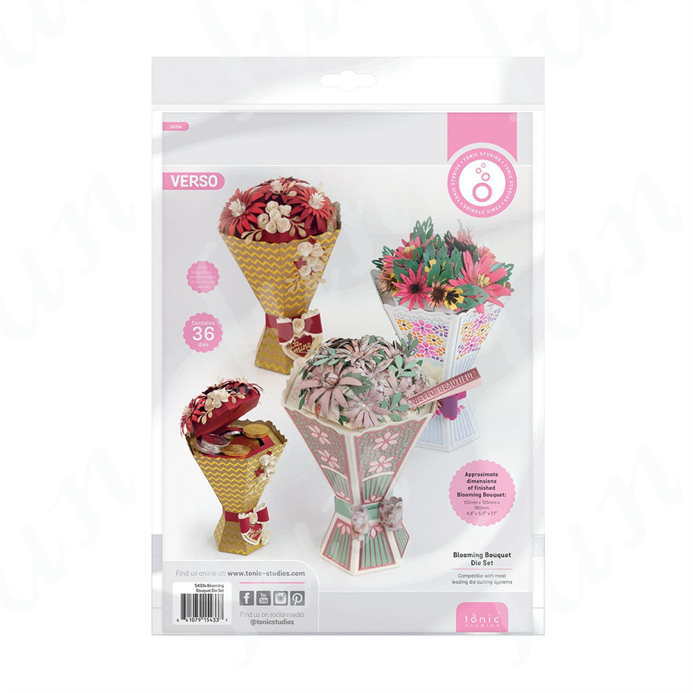 Candle Making Instructions - 금속 절단 다이 상자 피는 꽃다발