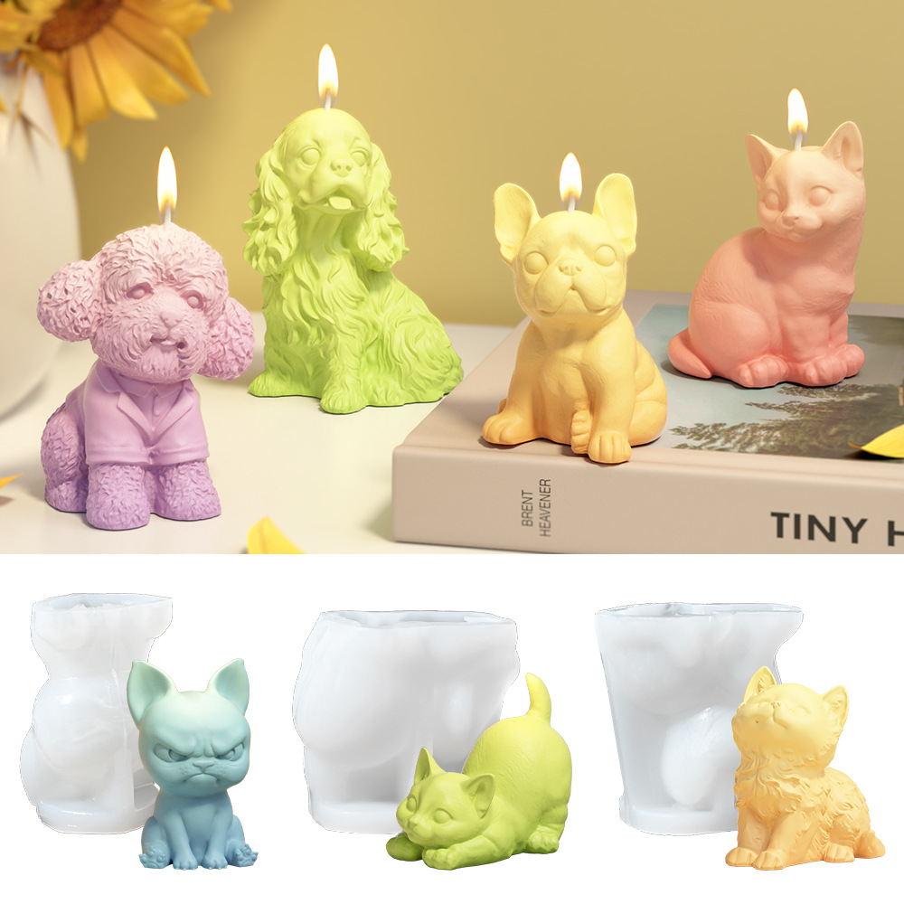 Candle Making For Beginners - 향기 양초에 대한 앉아 래브라도 강아지
