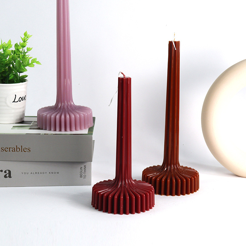 Candle Making Jars - 3D 꽃병 모양 양초 몰드 DIY