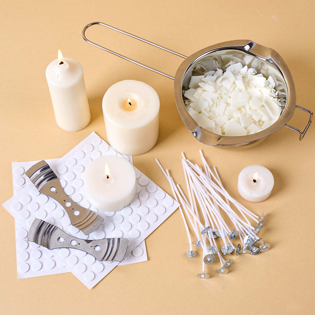 Candle Making For Beginners - DIY 수제 양초 제작 도구 키트