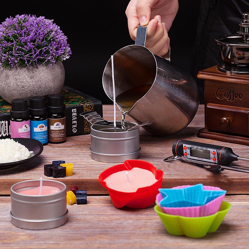 1 세트 촛불 만들기 용품 DIY 촛불 만들기 키트 밀 - Candle Making Instructions 리뷰 및 가격