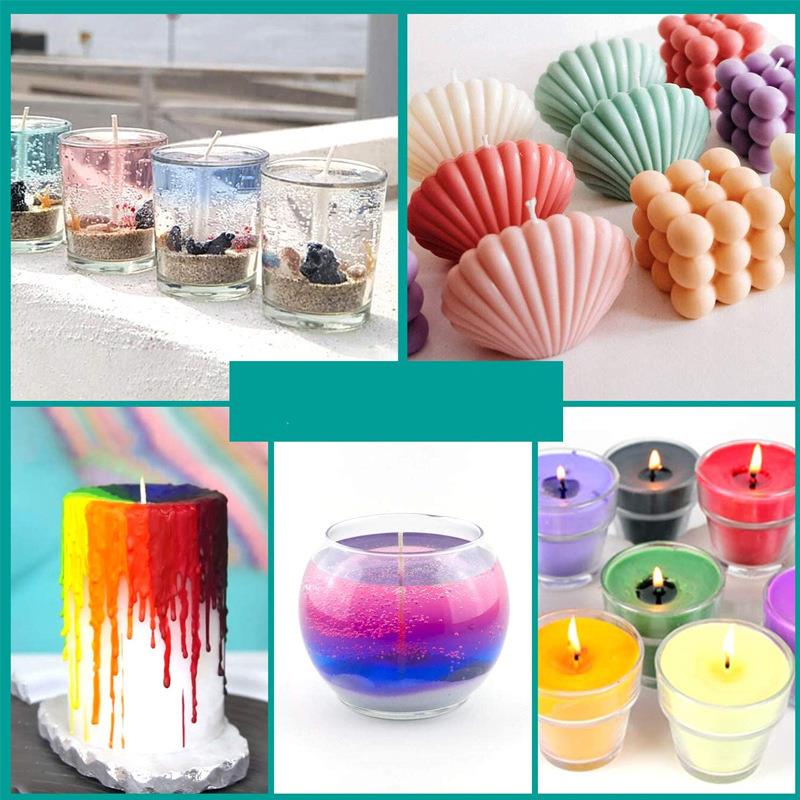 10ml/병 양초 왁스 안료 착색제 무독성 간장 양초  - Candle Dye Chip 리뷰 및 가격