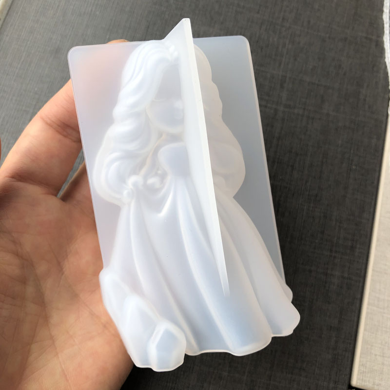 3D 귀여운 공주 실리콘 양초 금형 천사 소녀 비누 수 - Candle Making Moulds 리뷰 및 가격