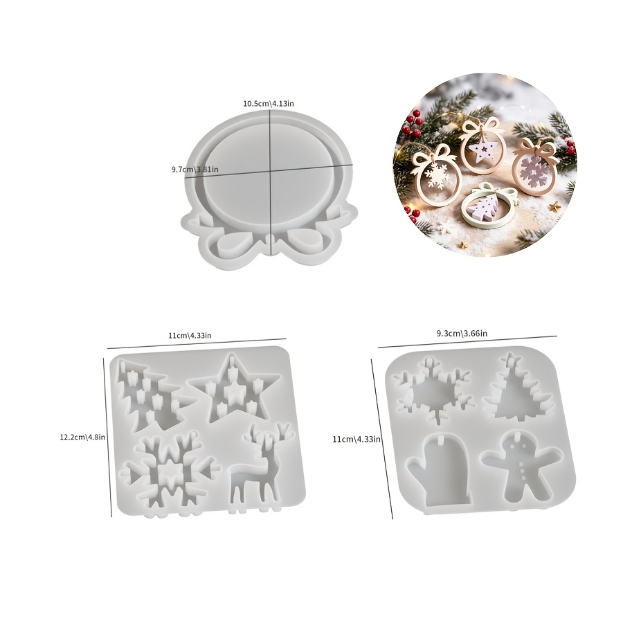 크리스마스 장식용 리본, 테이블 장식, 캔들 제작 등에 - Candle Making Moulds 리뷰 및 가격
