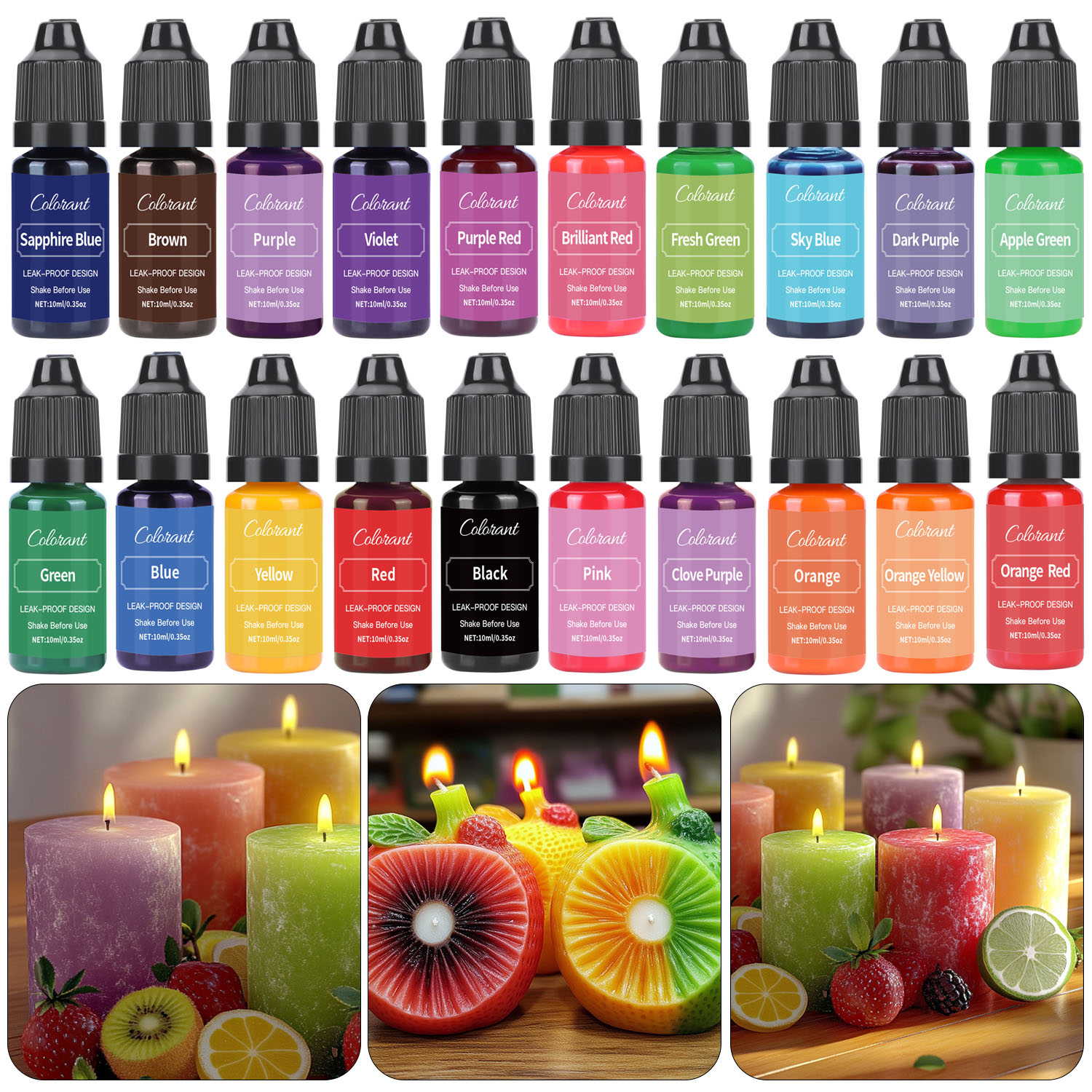10ml 양초 염료 안료 아로마 테라피 액체 착색제 안 - Candle Dye Chip 리뷰 및 가격
