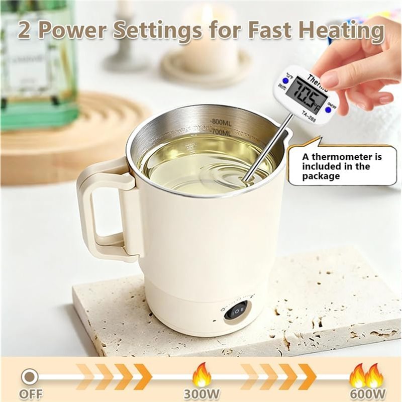 A47U 전기 왁스 멜팅 포트 키트(온도계 포함) 80 - Candle Making For Beginners 리뷰 및 가격