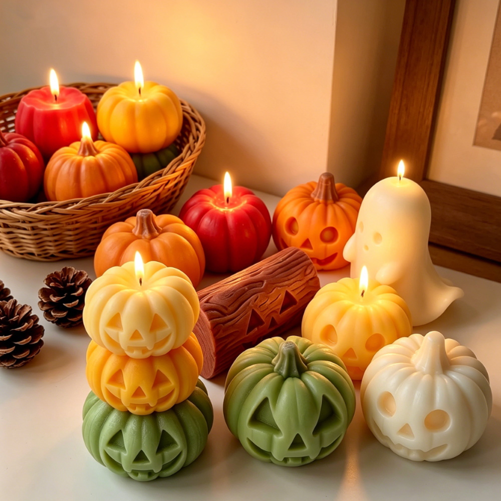 할로윈 미니 유령 호박 실리콘 몰드 - DIY 비누,  - Candle Making For Beginners 리뷰 및 가격