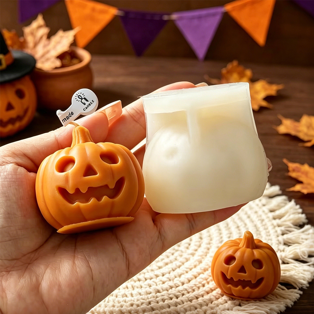 할로윈 미니 유령 호박 실리콘 몰드 - DIY 비누,  - Candle Making For Beginners 리뷰 및 가격