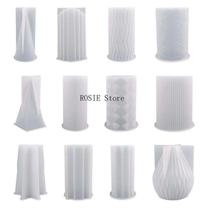 실린더 실리콘 양초 금형 DIY 스트라이프 양초 저녁  - Candle Making For Beginners 리뷰 및 가격