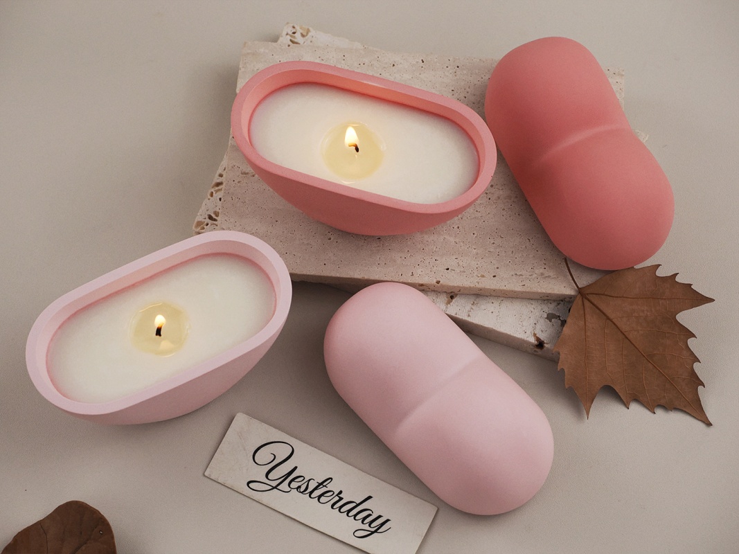 DIY 캔들 항아리 크리스탈 에폭시 수지 몰드 하트 모 - Candle Making Jars 리뷰 및 가격