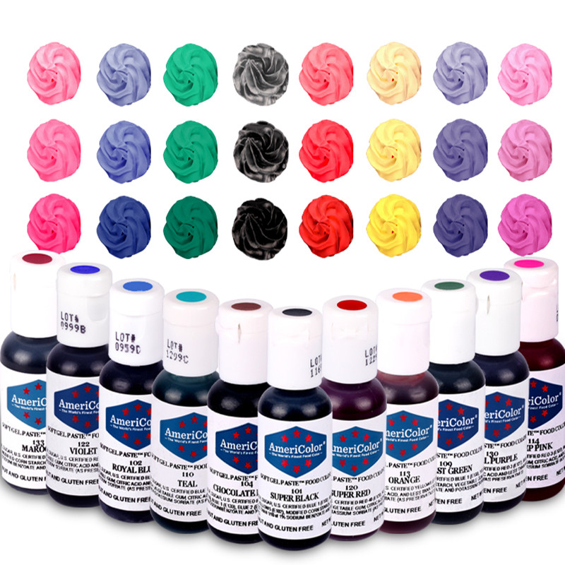 Americolor 22 색 식품 등급 염색 안료 크리 - Candle Dye Chip 리뷰 및 가격