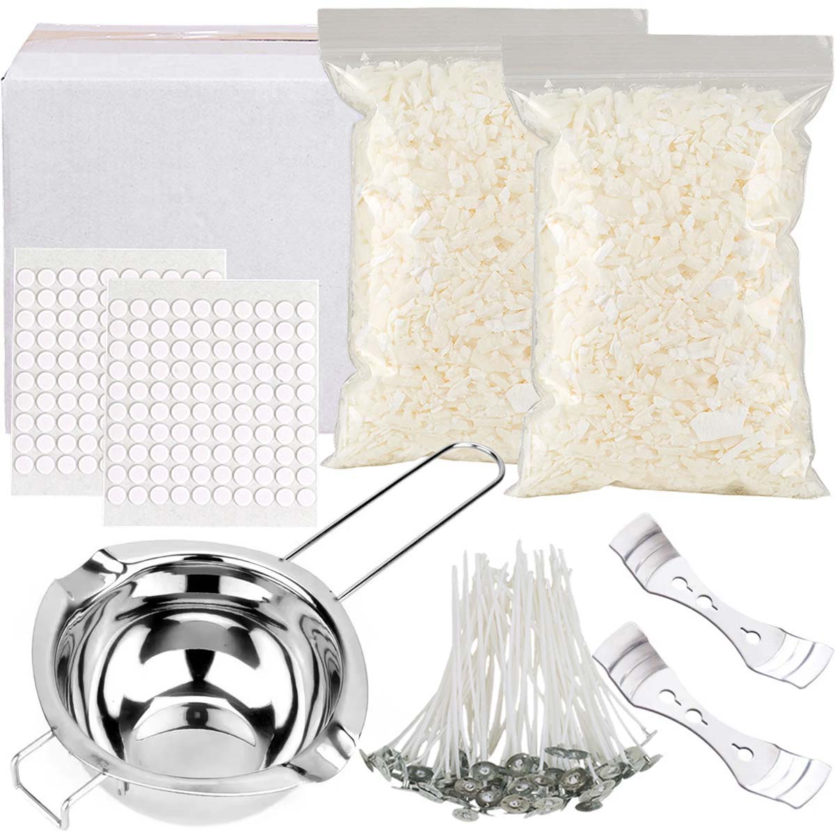 DIY 수제 양초 제작 도구 키트 (용융기, 왁스 코어 - Candle Making For Beginners 리뷰 및 가격