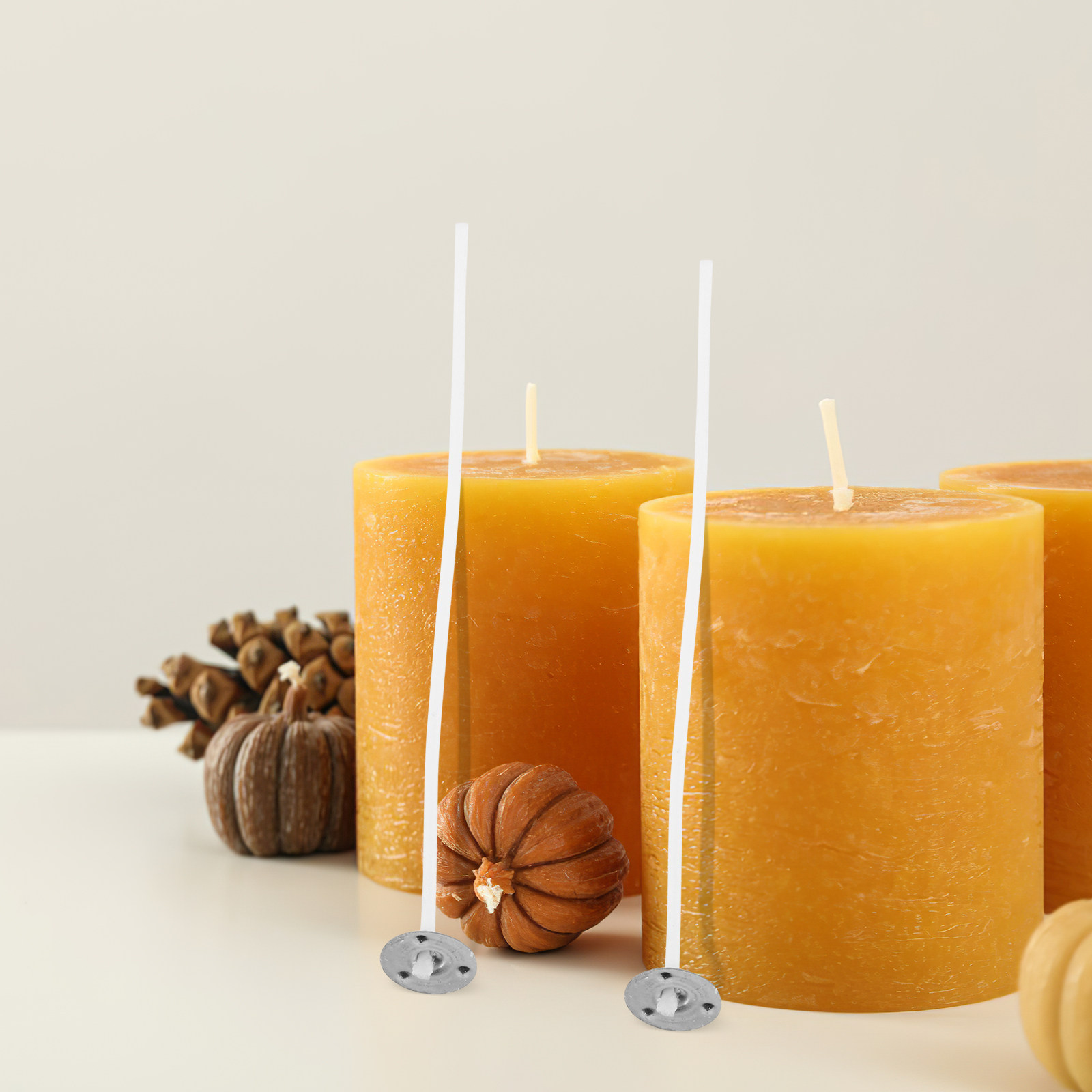 고급 면 소재 캔들 심지 100개, 표백 처리되지 않은 - Candle Making Jars 리뷰 및 가격