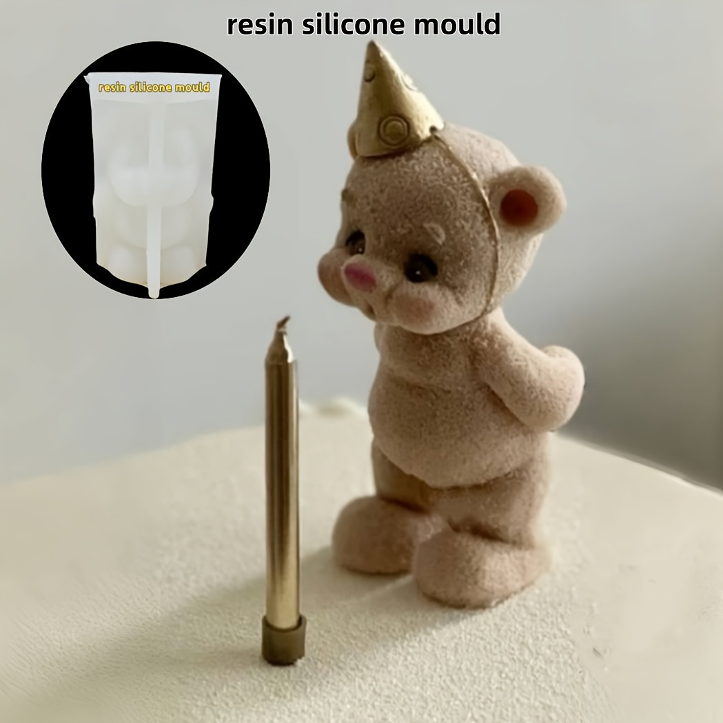 DNEJIU 귀여운 곰 실리콘 몰드 DIY 양초, 레진 - Candle Making Moulds 리뷰 및 가격