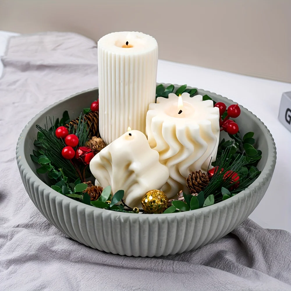 에폭시, 양초 만들기, 석고 시멘트 다육 화분, 장식  - Candle Making Moulds 리뷰 및 가격