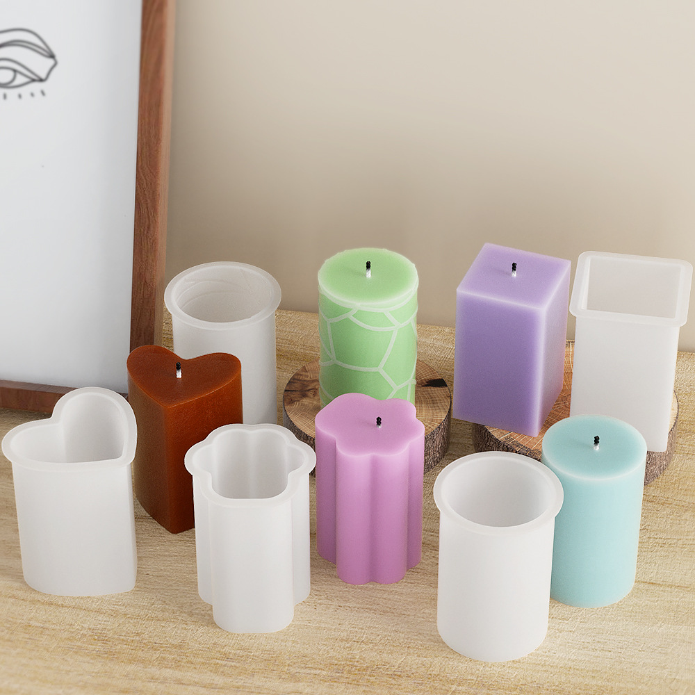 기하학 열 실리콘 몰드 양초 균열 스트라이프 실린더 석 - Candle Making For Beginners 리뷰 및 가격