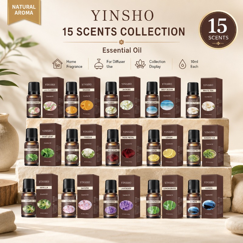 향수 에센셜 오일 세트 15개입 10ml 오일 솔루블  - Candle Making Oil Scents 리뷰 및 가격