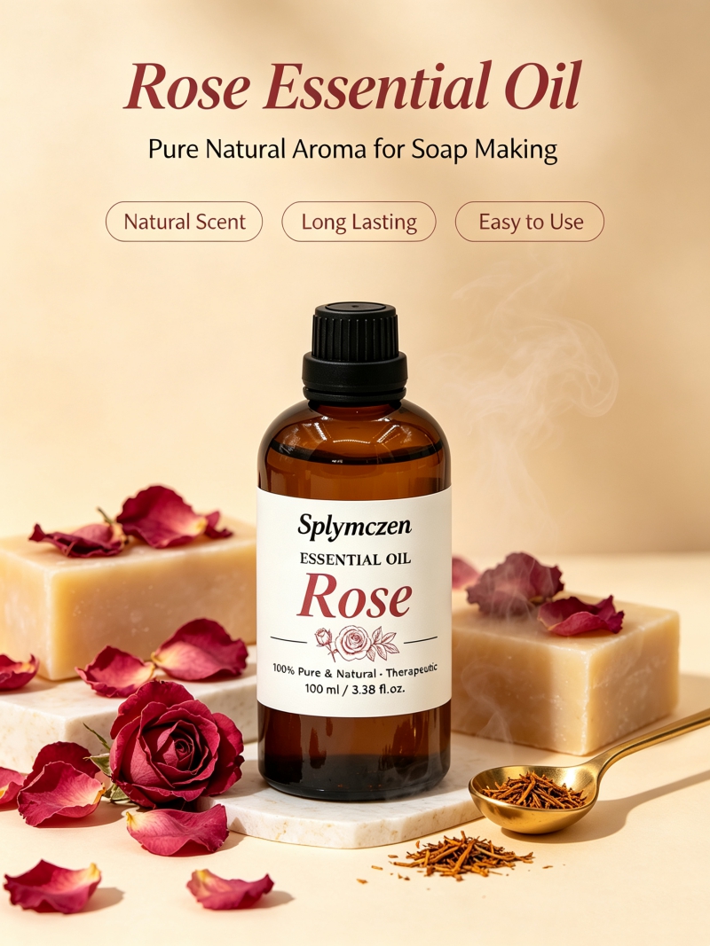 스플리첸 100ml 로즈 향 오일, 천연 향 오일, 수 - Candle Making Oil Scents 리뷰 및 가격