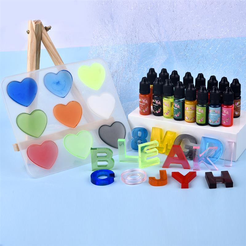 에폭시 수지 안료 키트 DIY 양초 비누 용품 염료 액 - Candle Making Instructions 리뷰 및 가격