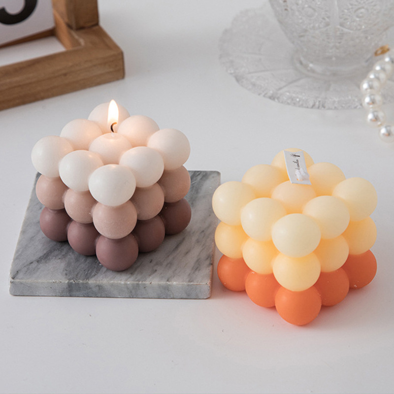 비 스틱 버블 큐브 양초 실리콘 몰드 3D 아로마 테라 - Candle Making For Beginners 리뷰 및 가격