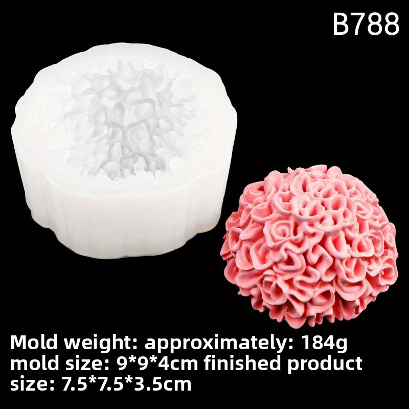 금잔화 실리콘 몰드 DIY 국화 아로마테라피 양초 석고 - Candle Making Moulds 리뷰 및 가격