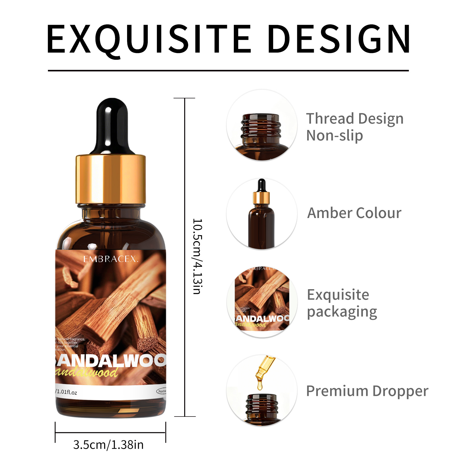 30ml 샌달우드 천연 식물 에센셜 오일 자동차 방향제 - Candle Making Oil Scents 리뷰 및 가격