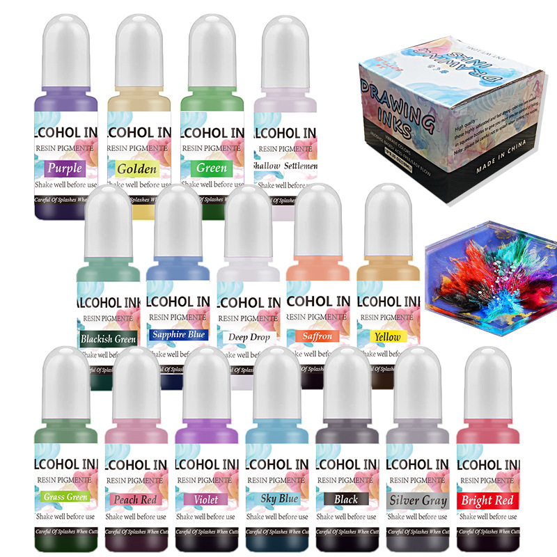 세트 잉크 알코올 수지 안료 슬리브 양초 염료 안료 액 - Candle Dye Chip 리뷰 및 가격